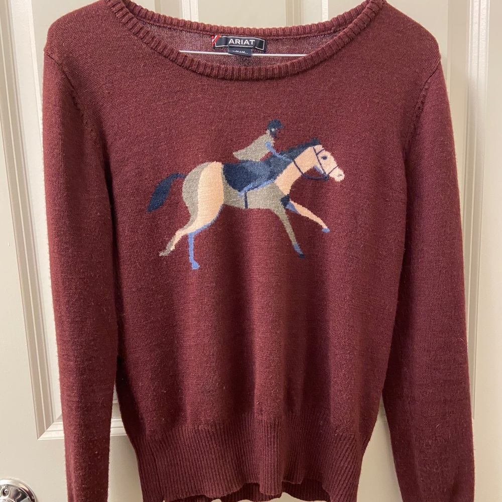 Ariat Riding Sweater- Size Medium